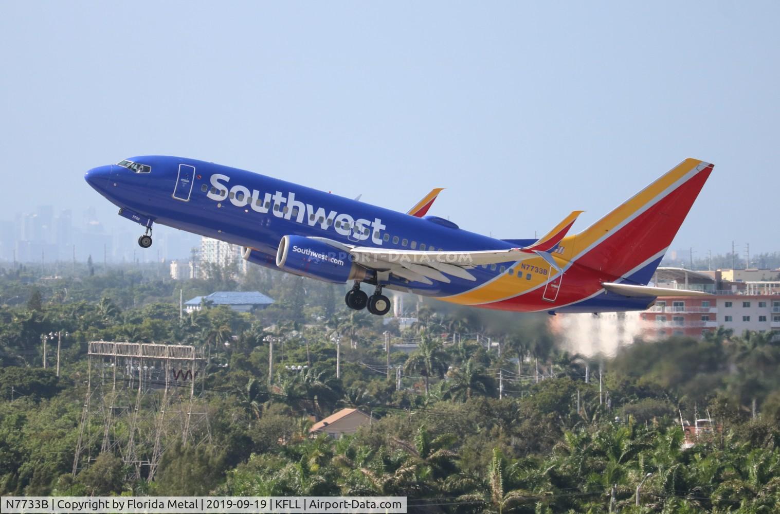 N7733B, 2006 Boeing 737-76N C/N 32678, WN 737-700