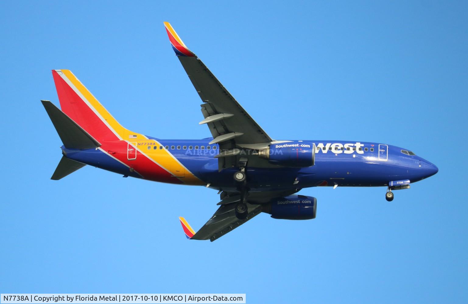 N7738A, 2006 Boeing 737-7BD C/N 33930, WN 737-700