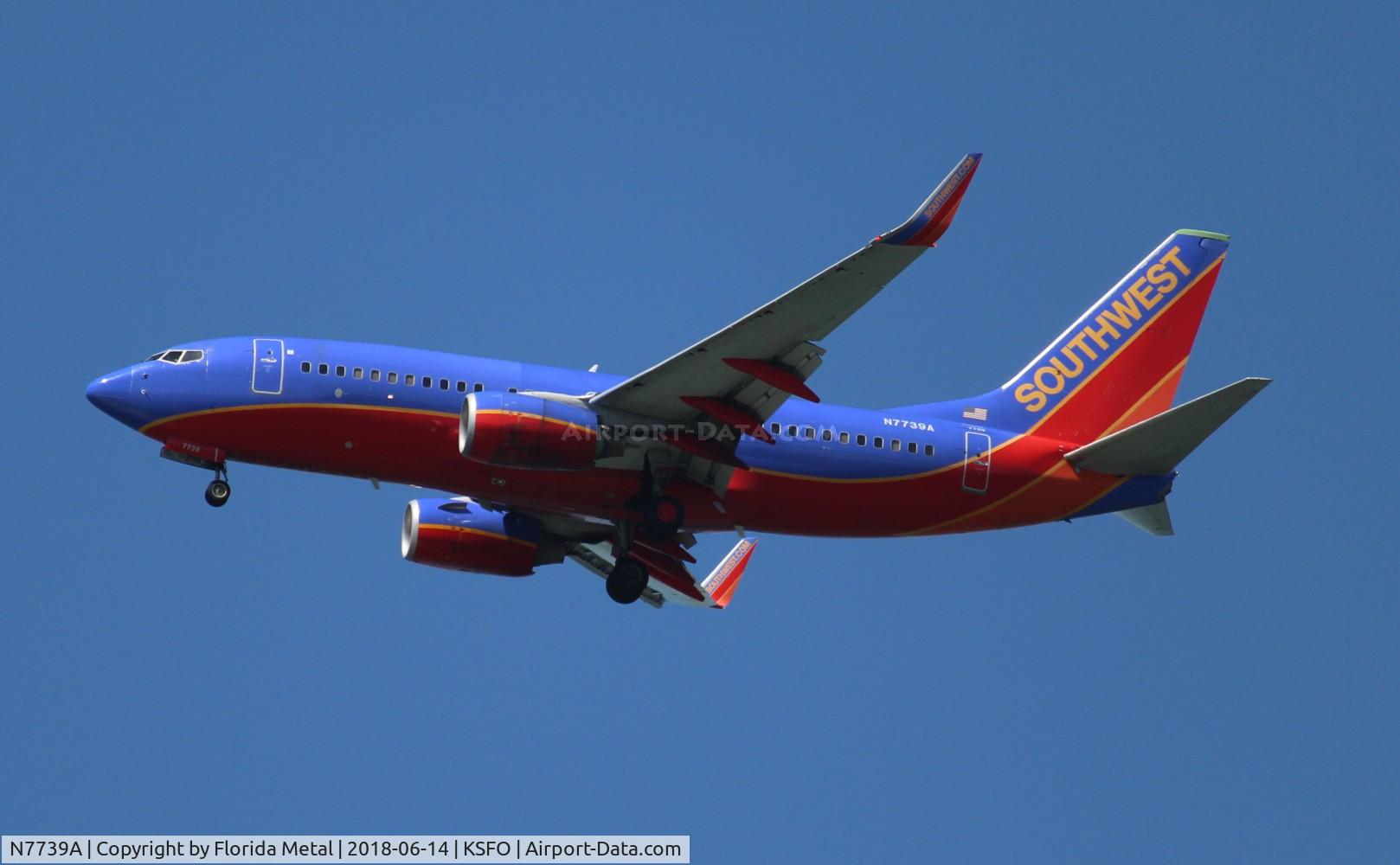 N7739A, 2006 Boeing 737-7BD C/N 35110, SWA 737-700