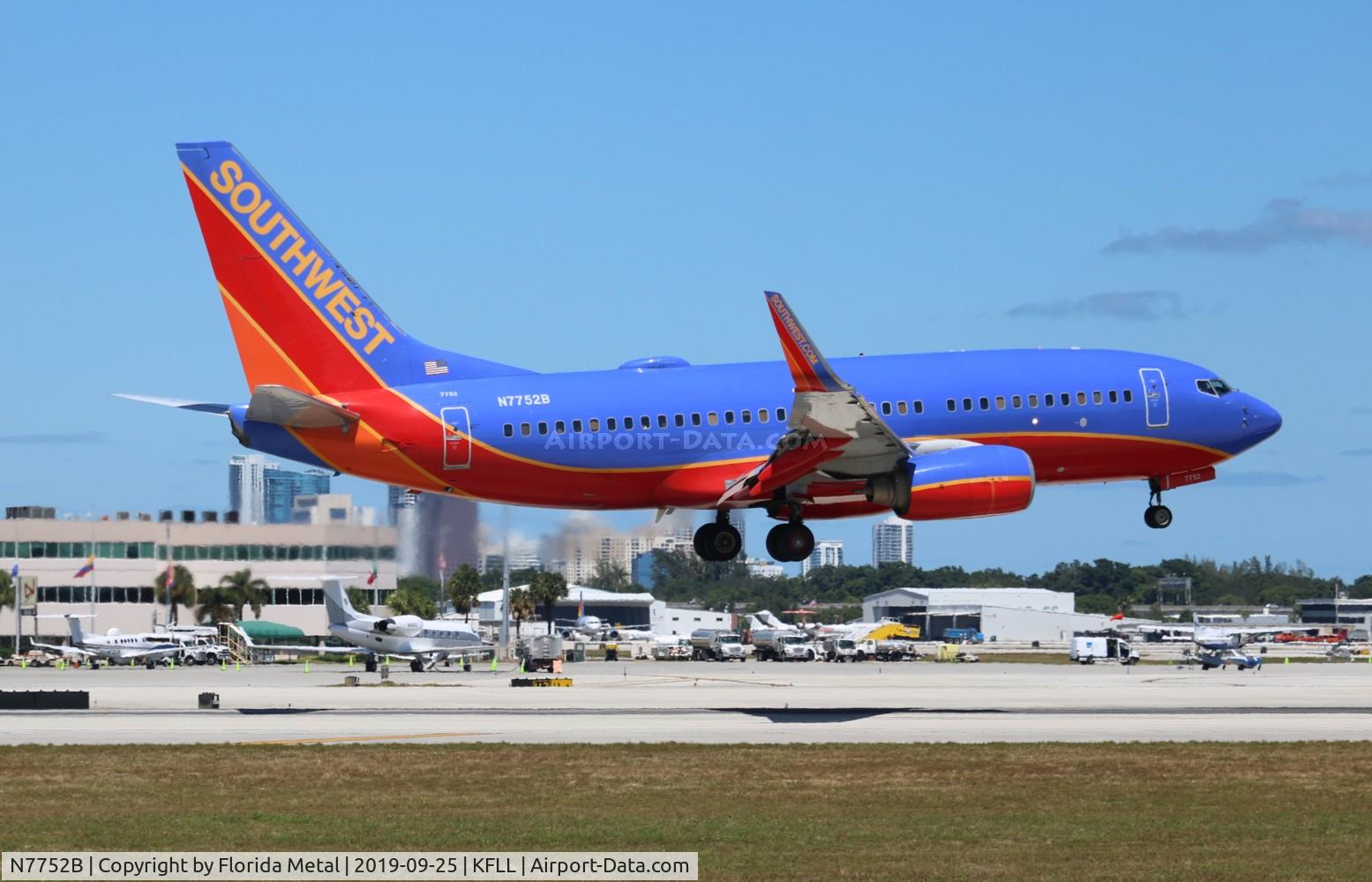 N7752B, 2008 Boeing 737-7BD C/N 33943, SWA 737-700