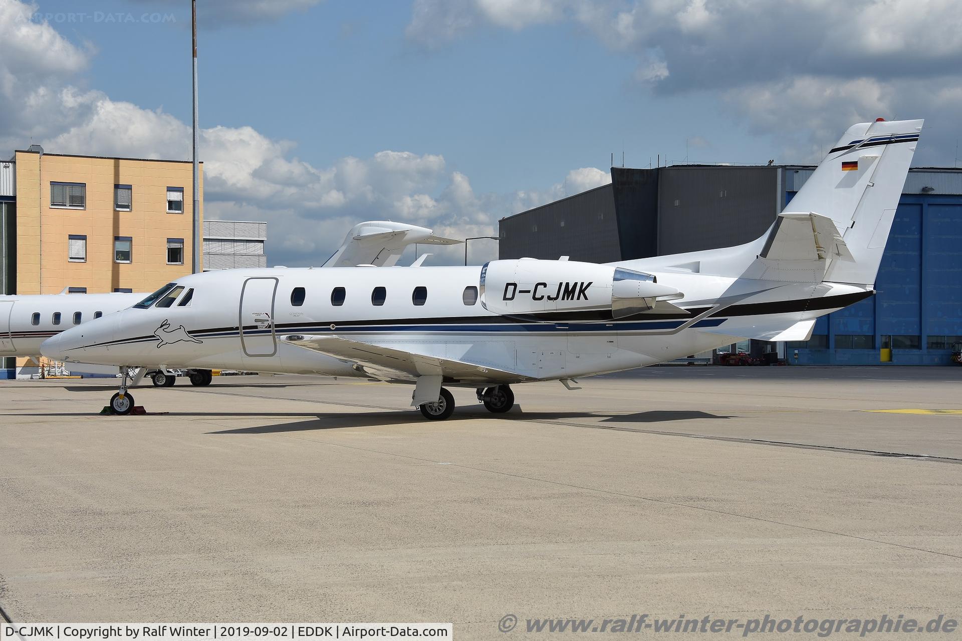 D-CJMK, 2019 Cessna 560XLS Citation Excel+ C/N 560-6265, Cessna 560XL Citation XLS+ - AHO Air Hamburg Private Jets - 560-6265 - D-CJMK - 02.09.2019 - CGN