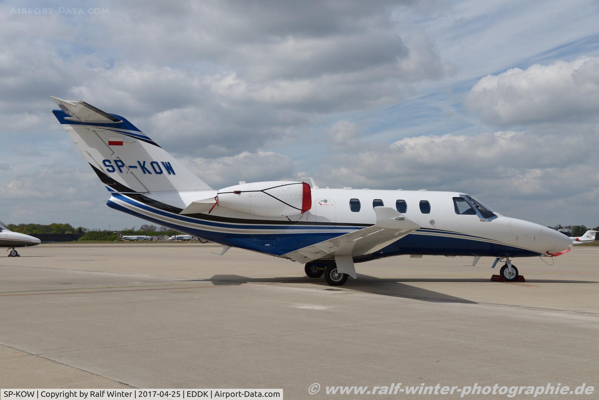 SP-KOW, 2016 Cessna 525 Citation M2 C/N 525-0929, Cessna 525 Citation M2 - Sat Film - 525-0929 - SP-KOW - 25.04.2017 - CGN