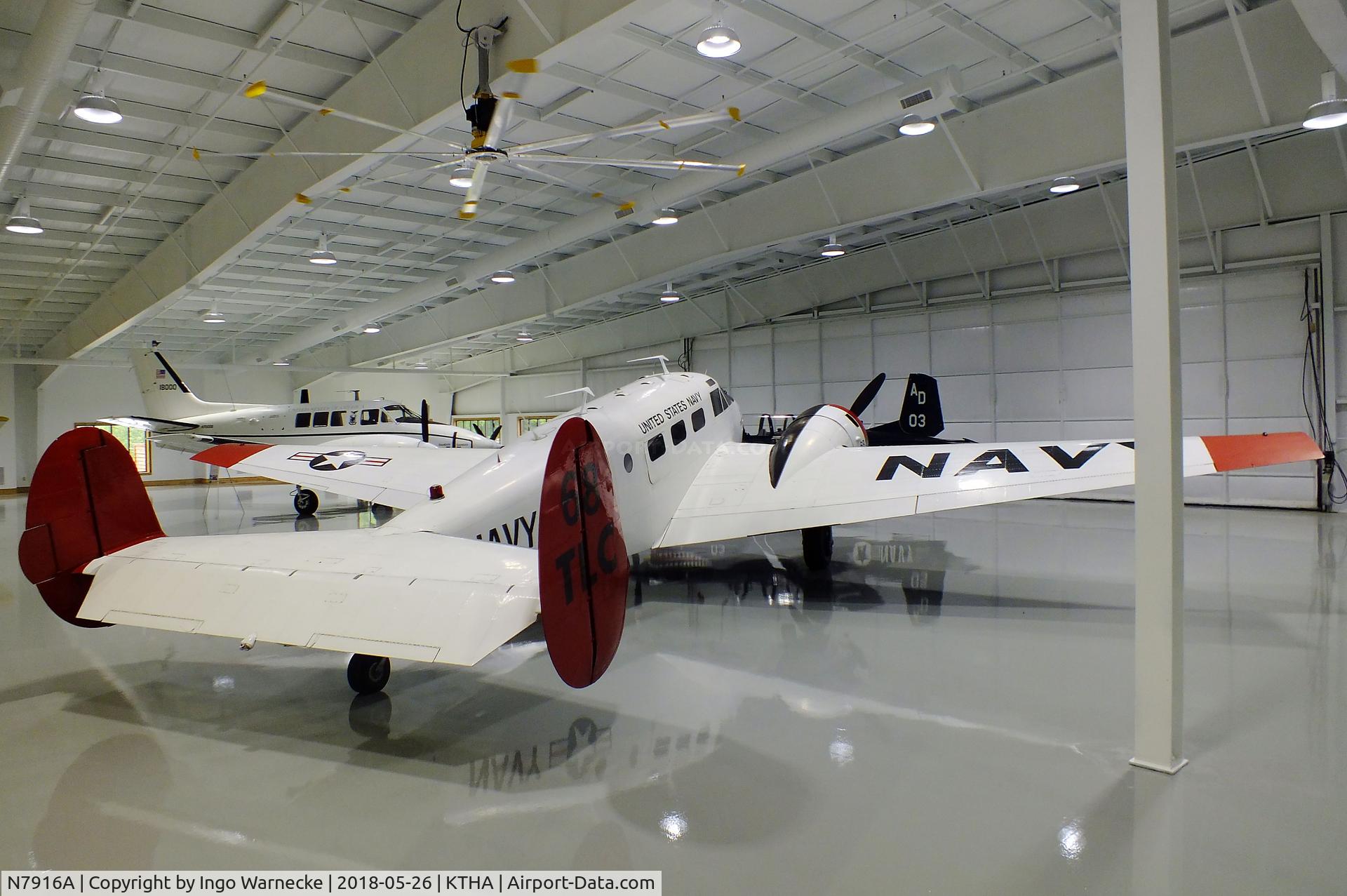 N7916A, 1952 Beech C-45H Expeditor C/N AF-824, Beechcraft C-45H Expeditor at the Beechcraft Heritage Museum, Tullahoma TN