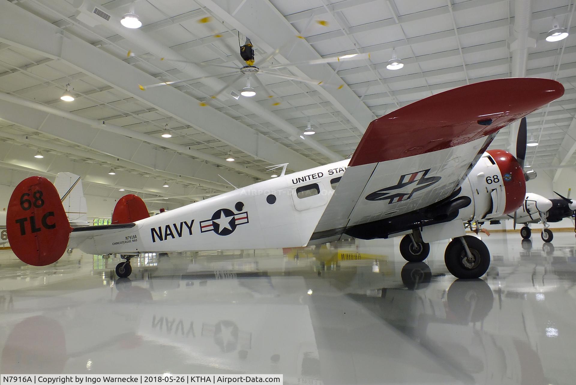 N7916A, 1952 Beech C-45H Expeditor C/N AF-824, Beechcraft C-45H Expeditor at the Beechcraft Heritage Museum, Tullahoma TN