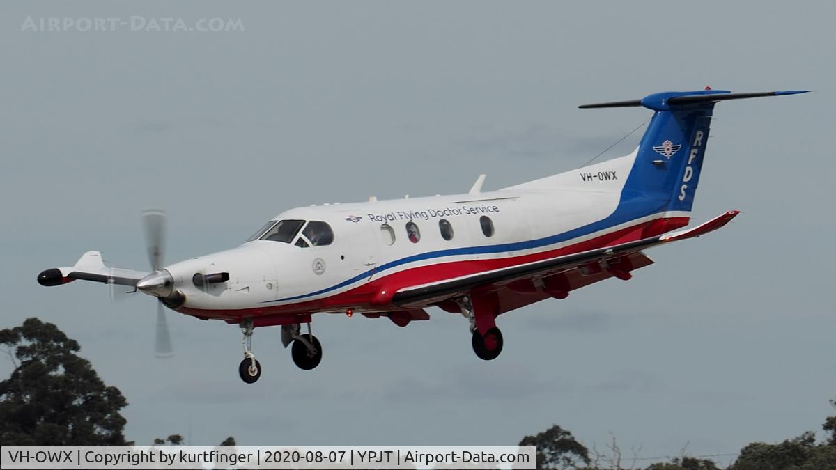 VH-OWX, 2013 Pilatus PC-12/47E C/N 1439, Pilatus PC-12/47E sn 1439. RFDS VH-OWX YPJT 070820