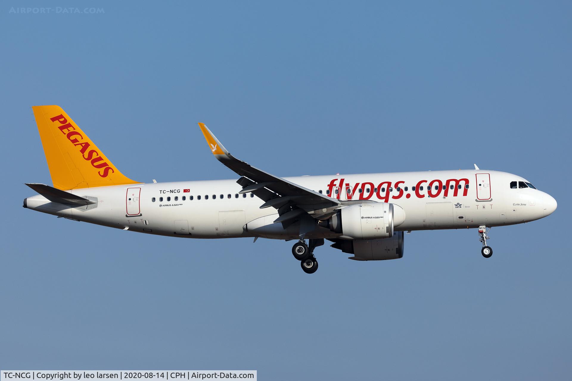 TC-NCG, 2019 Airbus A320-251NEO C/N 8863, Copenhagen 14.8.2020