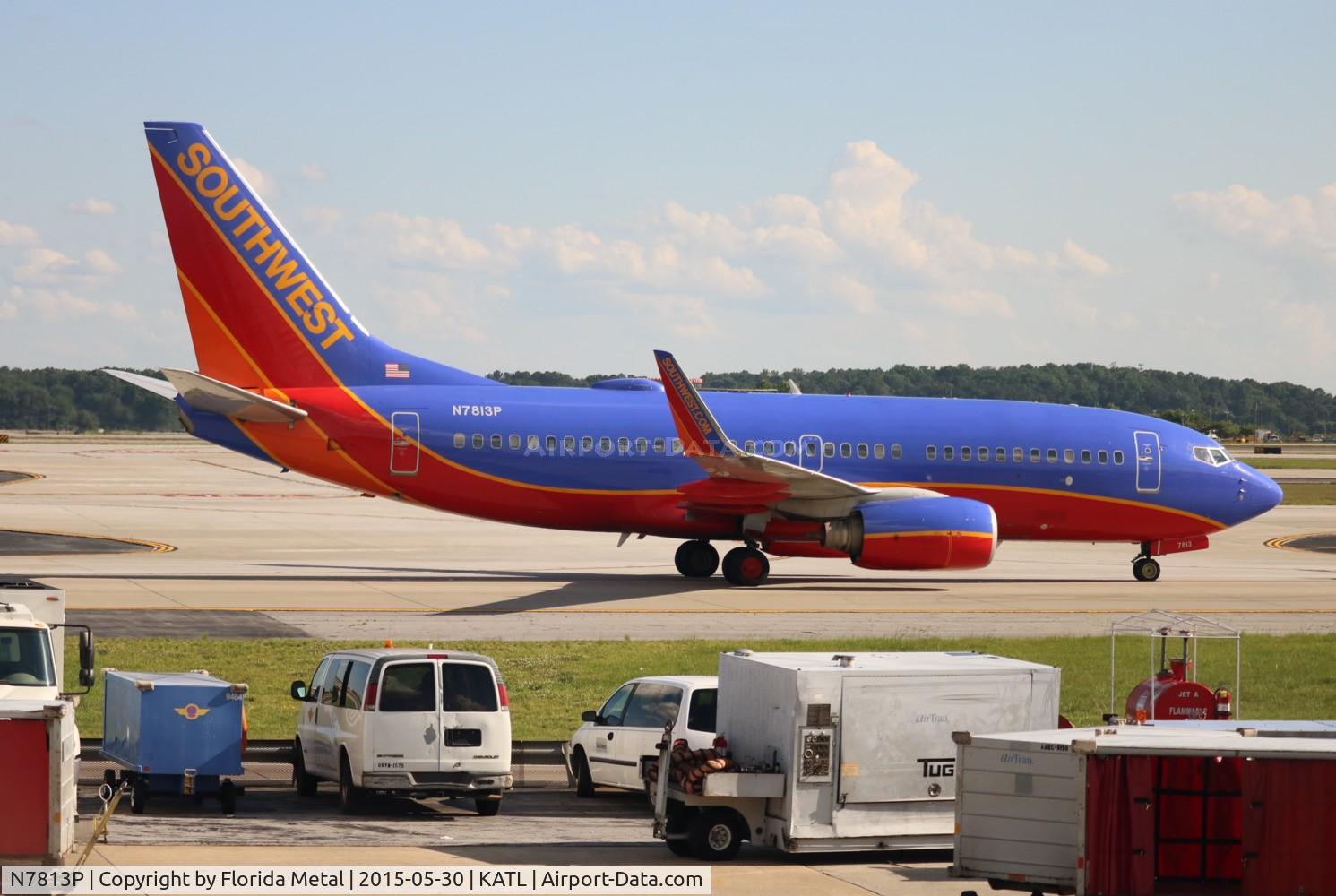N7813P, 2001 Boeing 737-7K9 C/N 30041, SWA 737-700