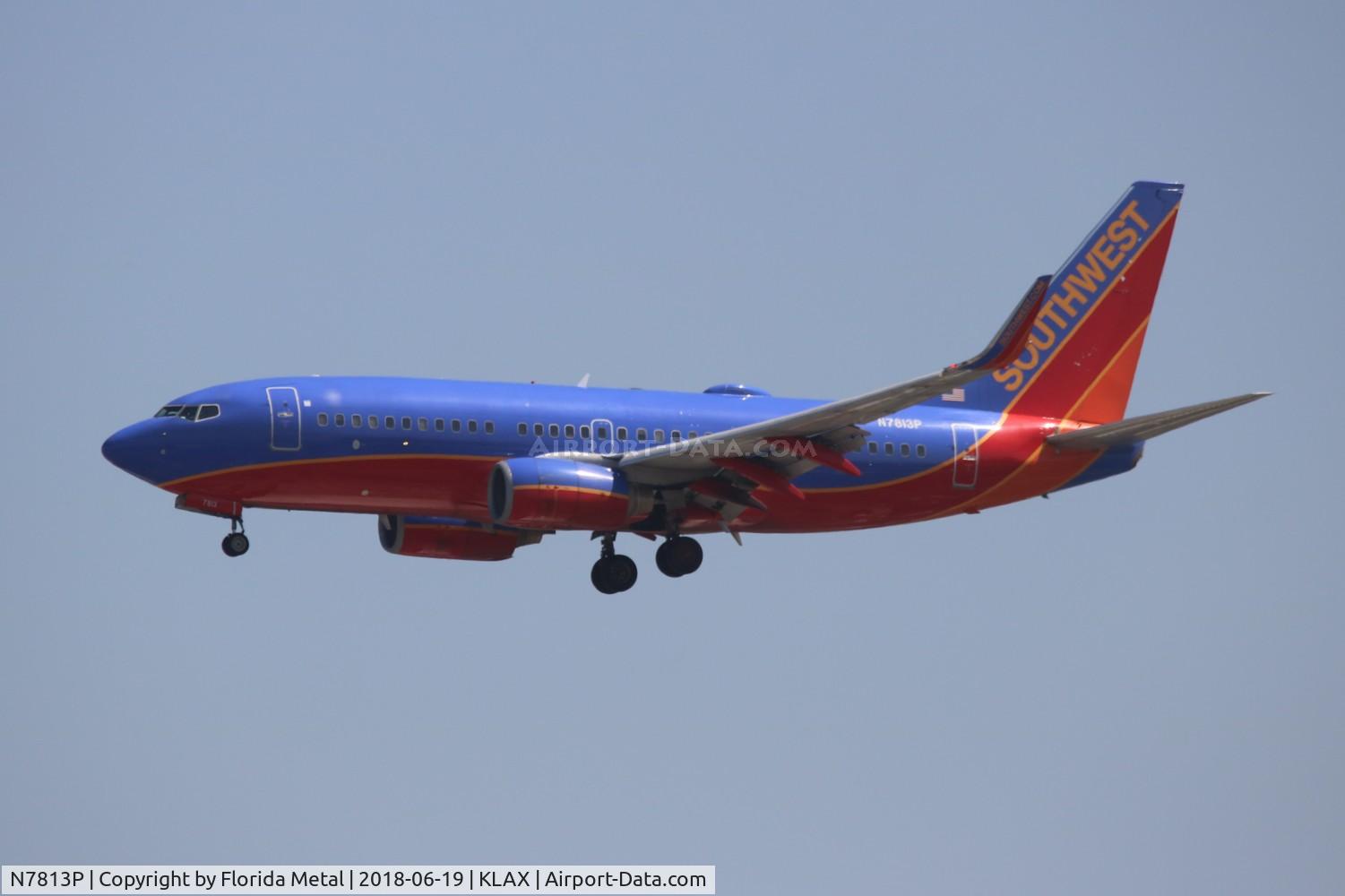 N7813P, 2001 Boeing 737-7K9 C/N 30041, SWA 737-700