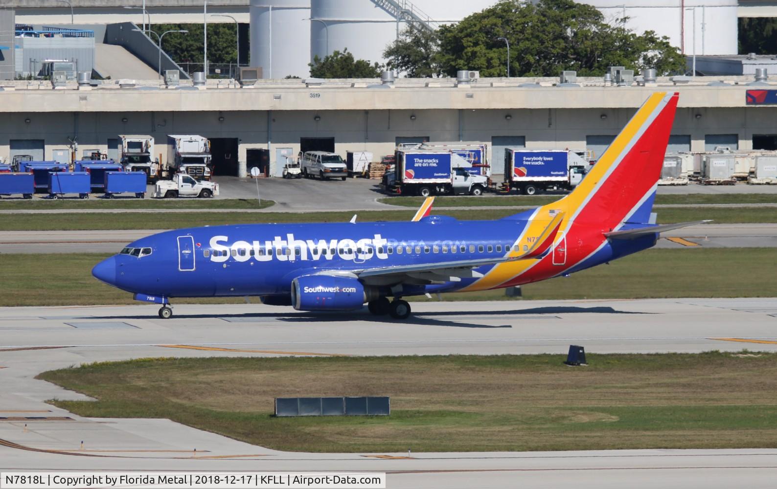 N7818L, 1999 Boeing 737-76N C/N 28609, WN 737-700
