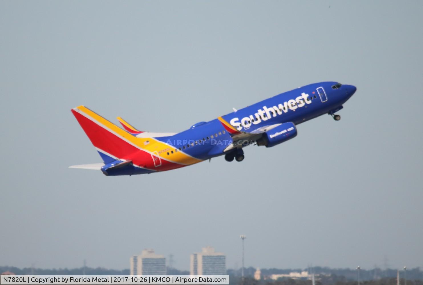 N7820L, 2002 Boeing 737-79P C/N 28253, WN 737-700