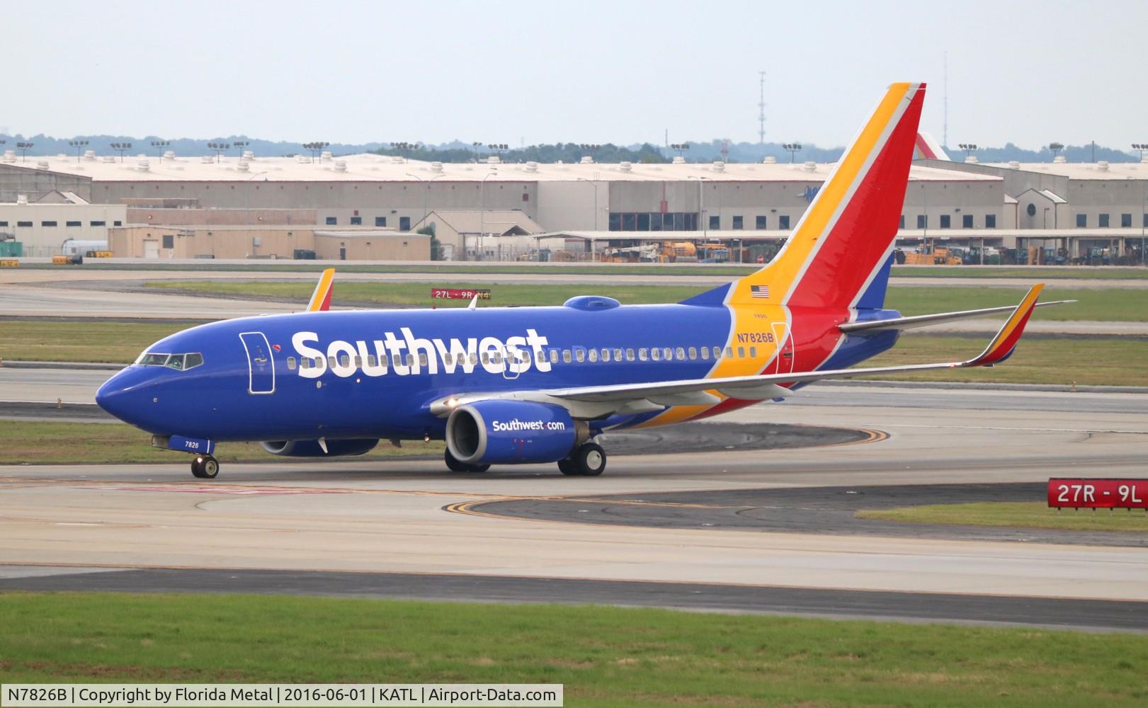 N7826B, 2003 Boeing 737-79P C/N 30035, WN 737-700