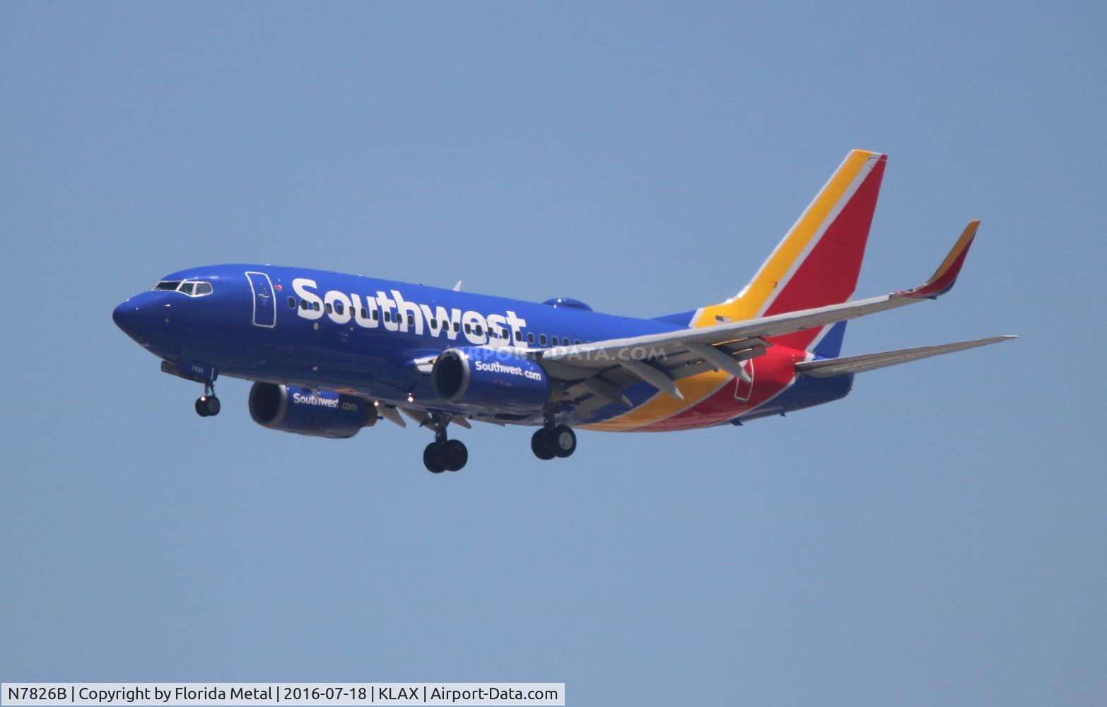 N7826B, 2003 Boeing 737-79P C/N 30035, WN 737-700