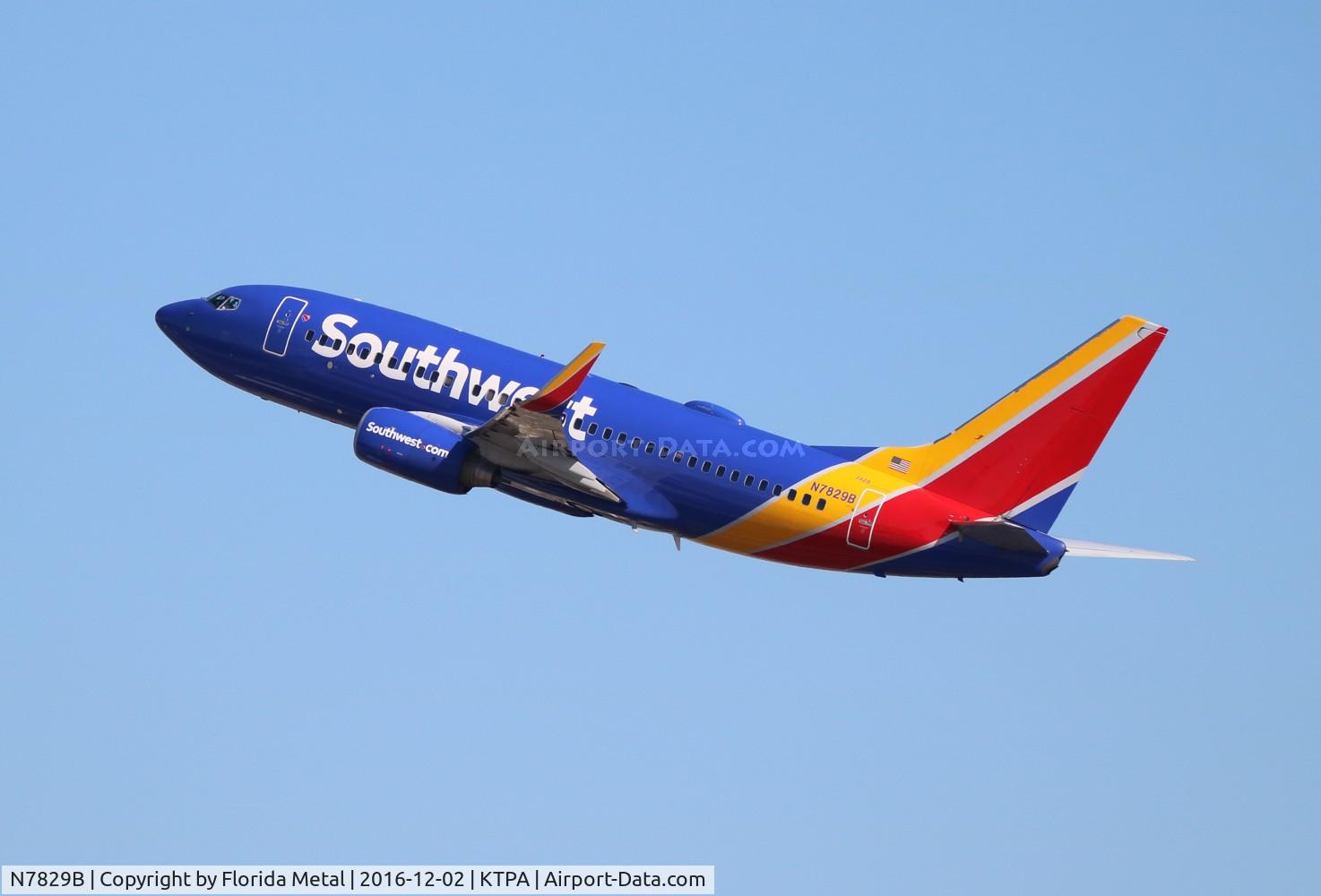 N7829B, 2003 Boeing 737-7CT C/N 32751, WN 737-700