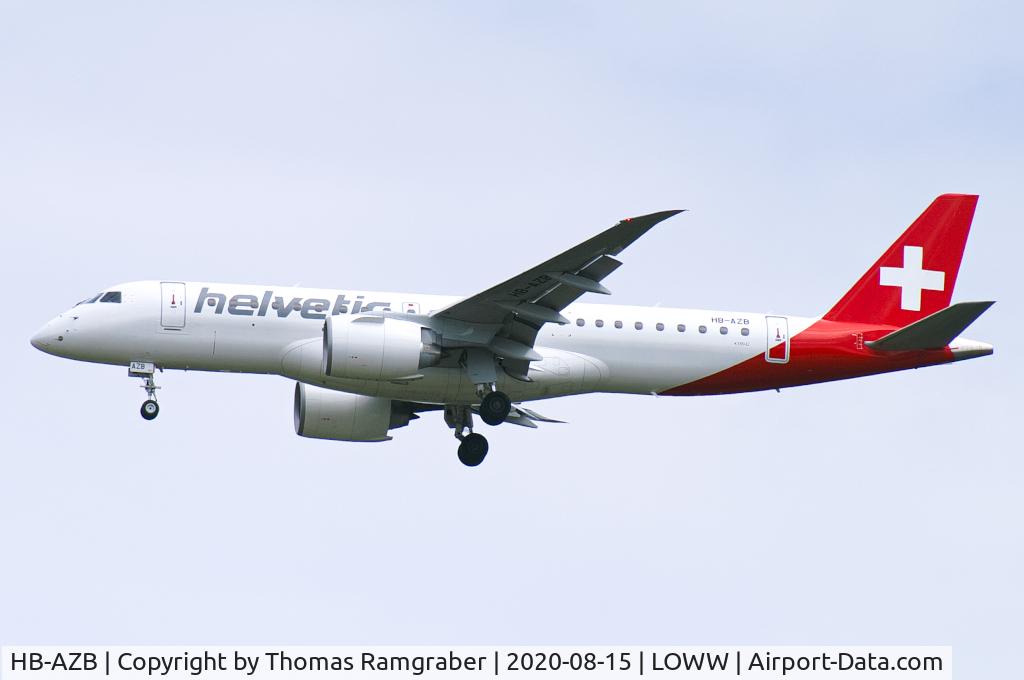 HB-AZB, 2019 Embraer 190-E2 (ERJ-190-300) C/N 19020026, Helvetic Airways Embraer 190 E2
