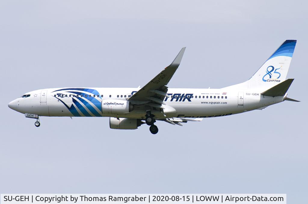 SU-GEH, 2017 Boeing 737-866 C/N 63800, Egyptair Boeing 737-800