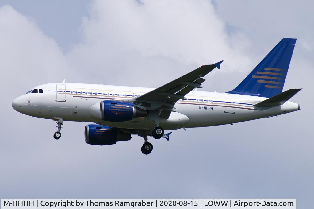 M-HHHH, 2011 Airbus A318-112CJ C/N 4650, private Airbus A318(CJ)