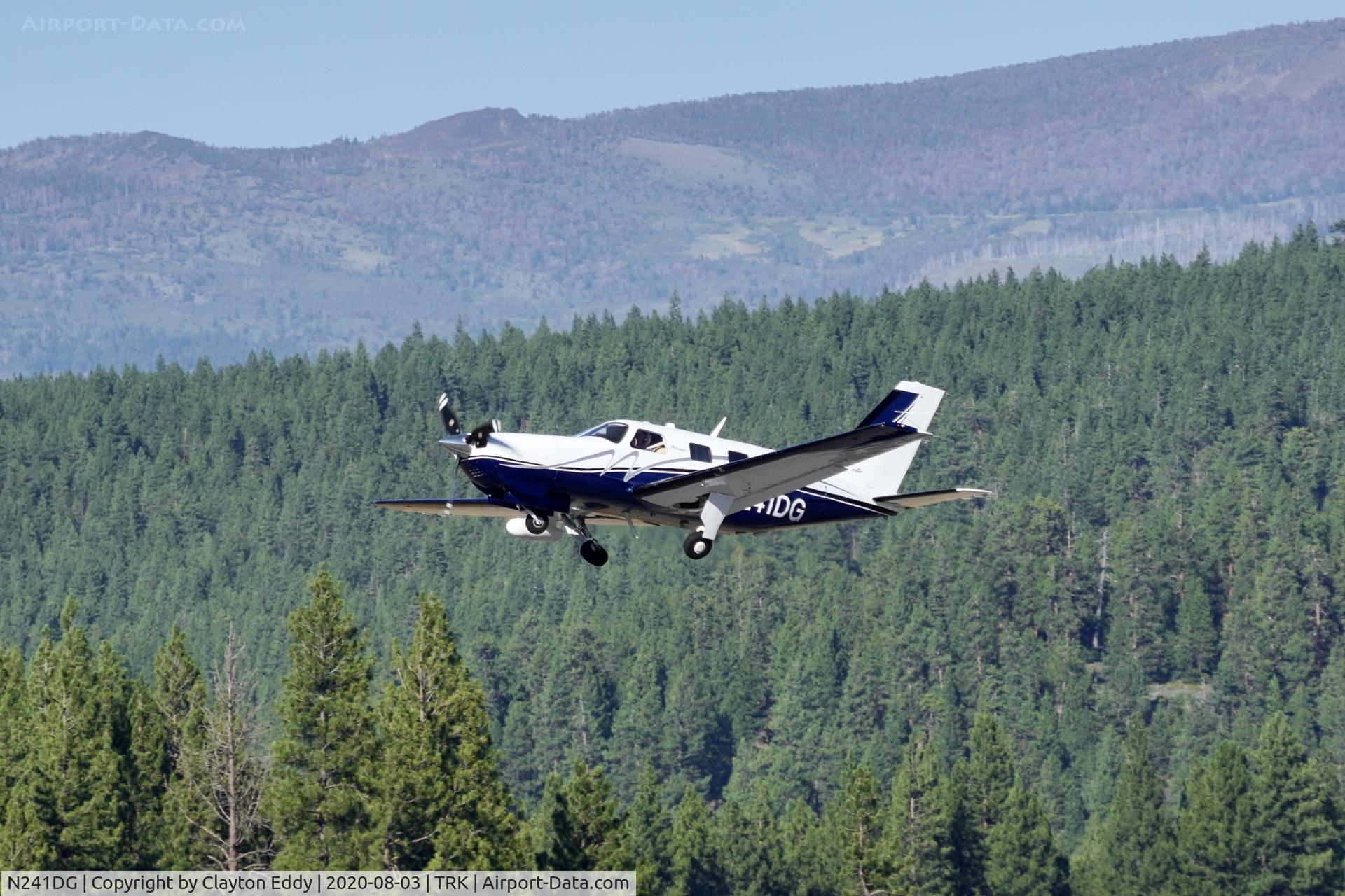 N241DG, Piper PA-46-310P Mirage Malibu Malibu C/N 4636489, Truckee airport California 2020.