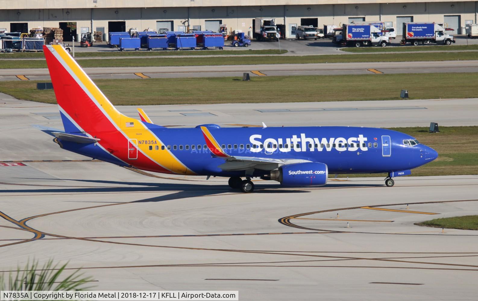 N7835A, 2005 Boeing 737-752 C/N 34294, WN 737-700
