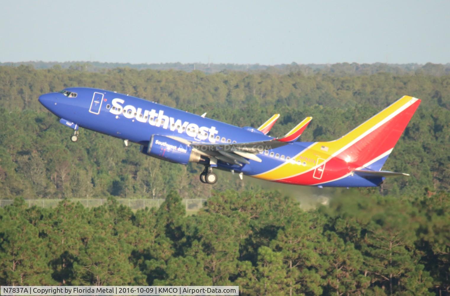 N7837A, 2003 Boeing 737-752 C/N 33785, WN 737-700