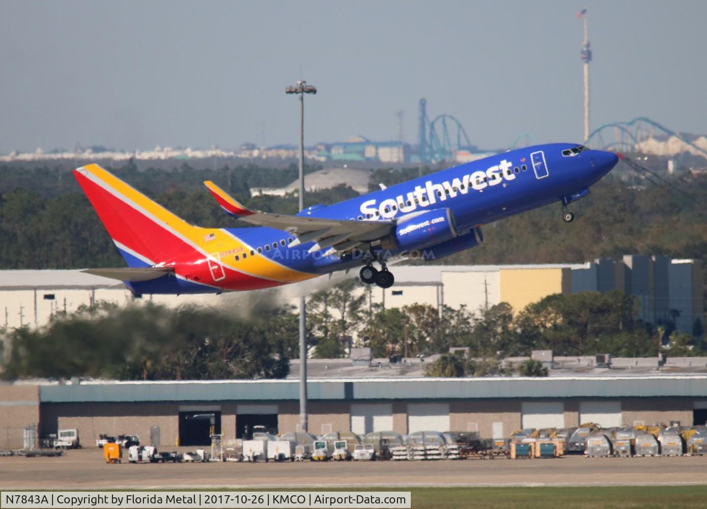 N7843A, 2006 Boeing 737-752 C/N 35786, WN 737-700