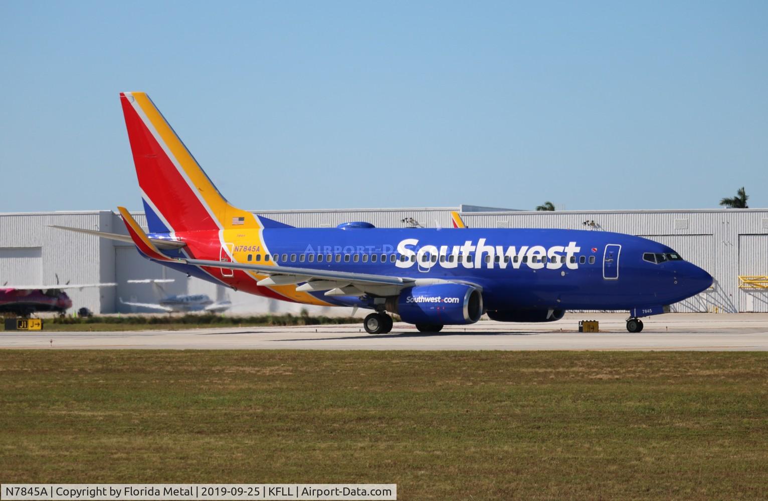 N7845A, 2006 Boeing 737-71B C/N 29366, WN 737-700