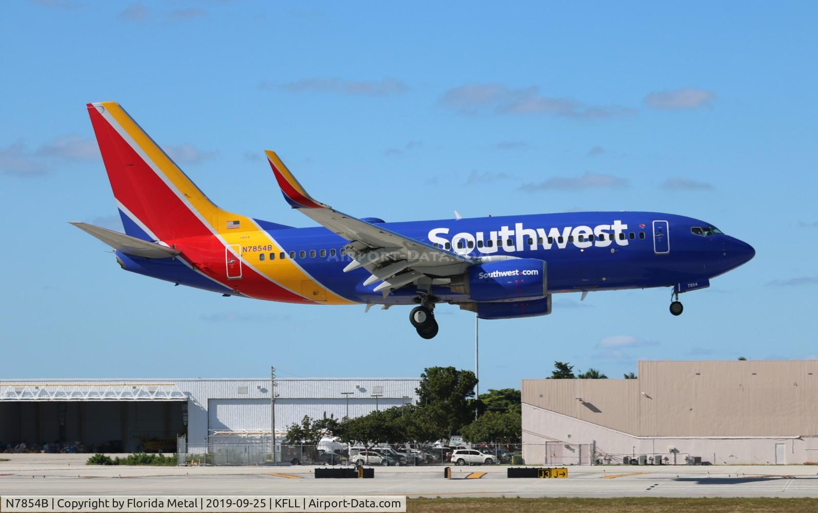 N7854B, 2006 Boeing 737-71B C/N 29372, WN 737-700