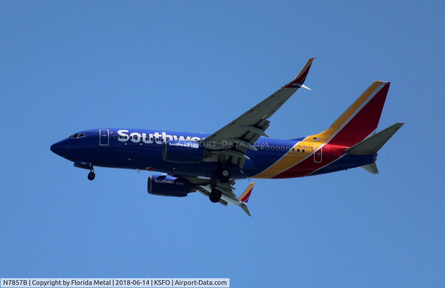 N7857B, 2005 Boeing 737-79P C/N 29358, WN 737-700
