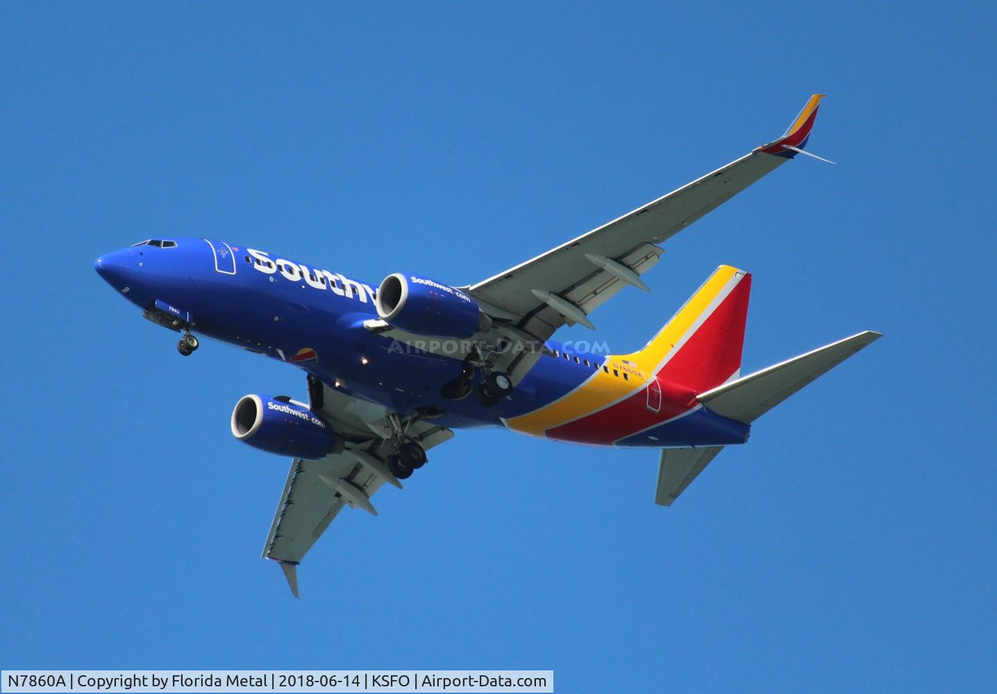 N7860A, 2005 Boeing 737-79P C/N 29362, WN 737-700