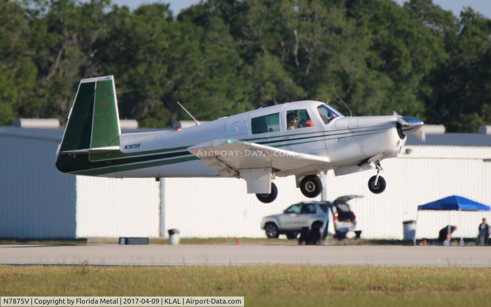 N7875V, 1964 Mooney M20C Ranger C/N 2838, Mooney M20C