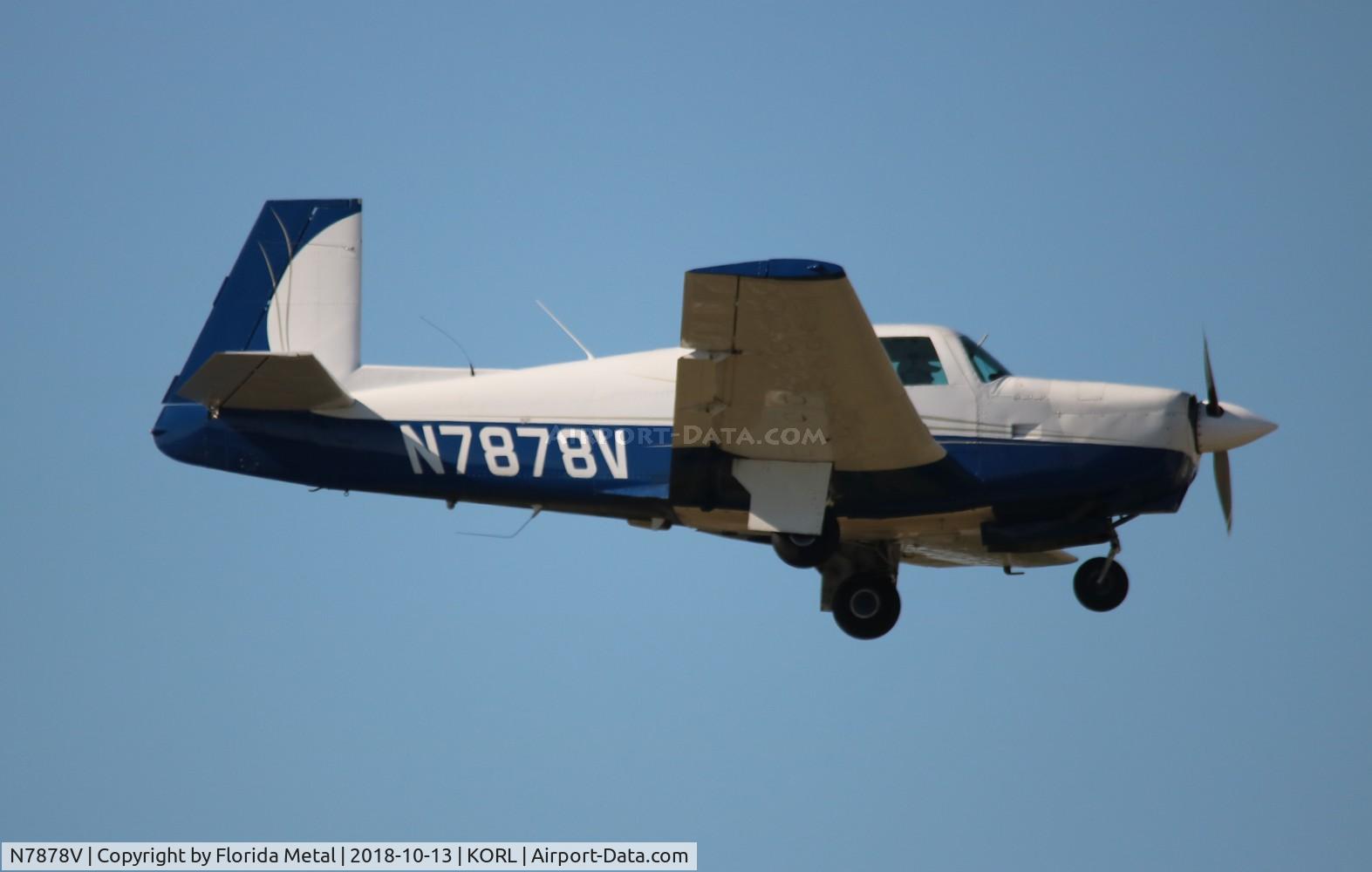 N7878V, 1964 Mooney M20C Ranger C/N 2841, M20C