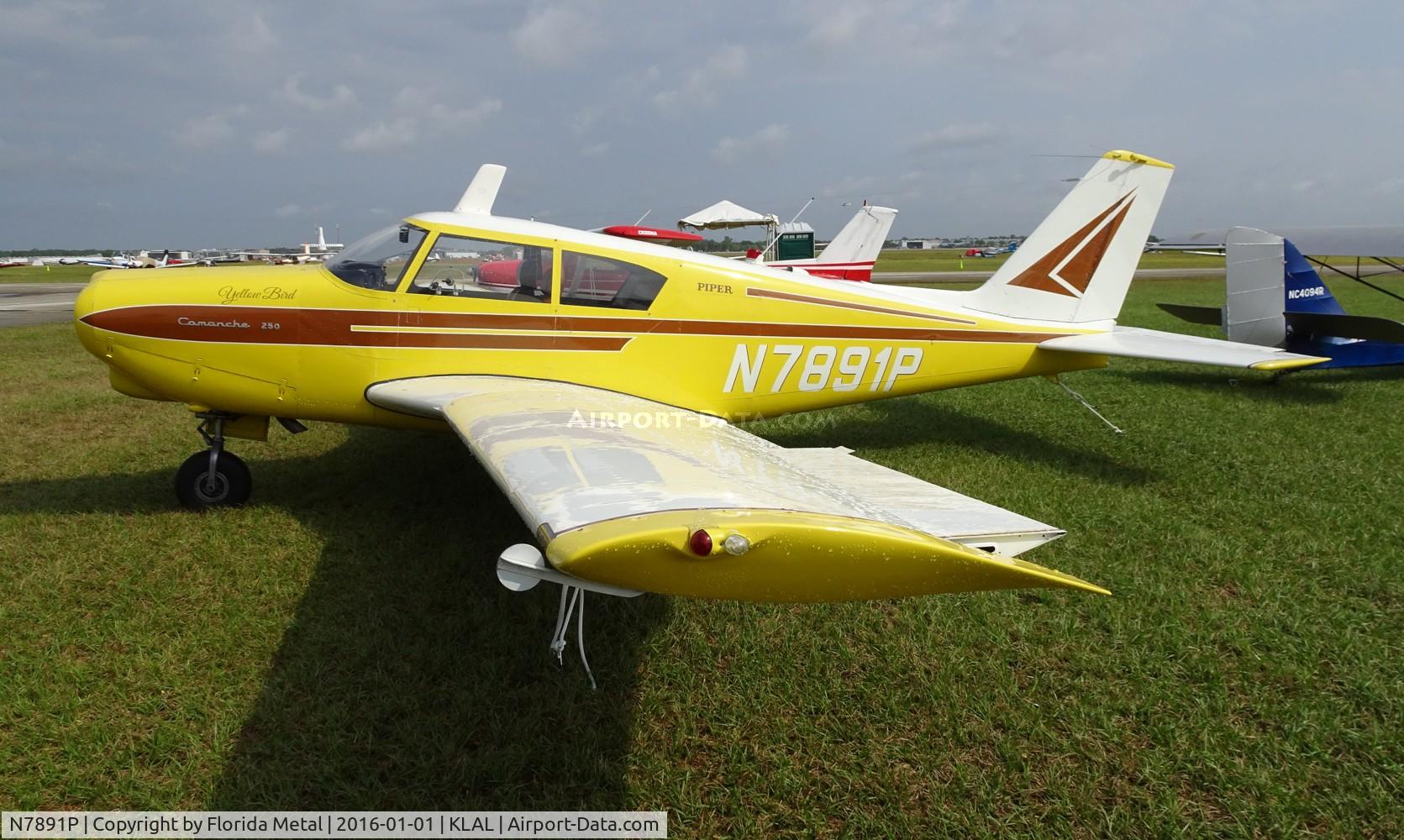 N7891P, 1962 Piper PA-24-250 Comanche C/N 24-3120, PA-24