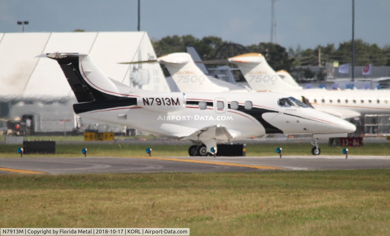 N7913M, 2013 Embraer EMB-500 Phenom 100 C/N 50000333, Phenom 100