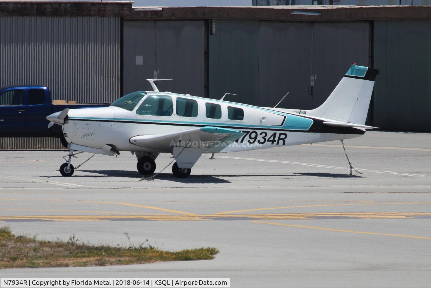 N7934R, 1969 Beech 36 Bonanza C/N E-142, Beech 36