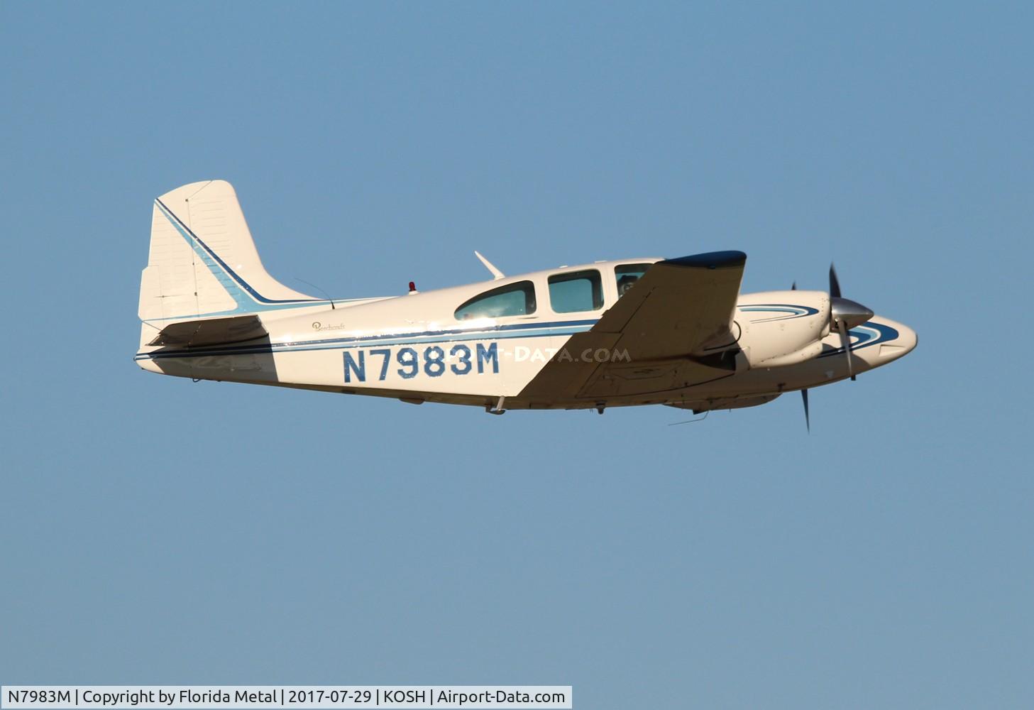 N7983M, 1966 Beech D95A Travel Air C/N TD-671, Beech 95