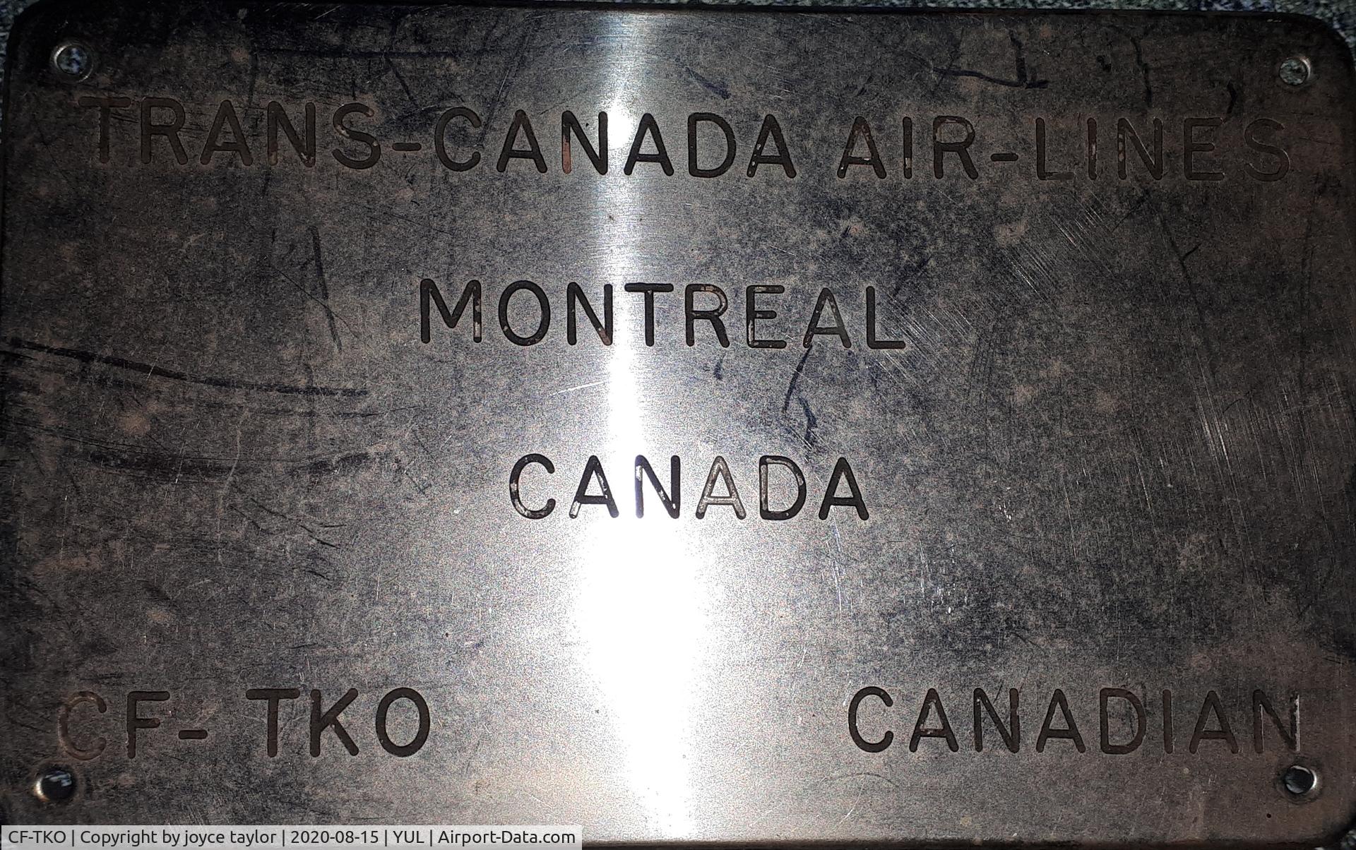 CF-TKO, 1961 Vickers Vanguard 952 C/N 738, My Dad retired from Air Canada in 1972. This was in his memorobilia.
