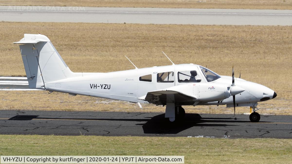 VH-YZU, 1997 Piper PA-44-180 Seminole C/N 4496017, Piper PA-44-180 sn 4496017 VH-YZU YPJT 24012020