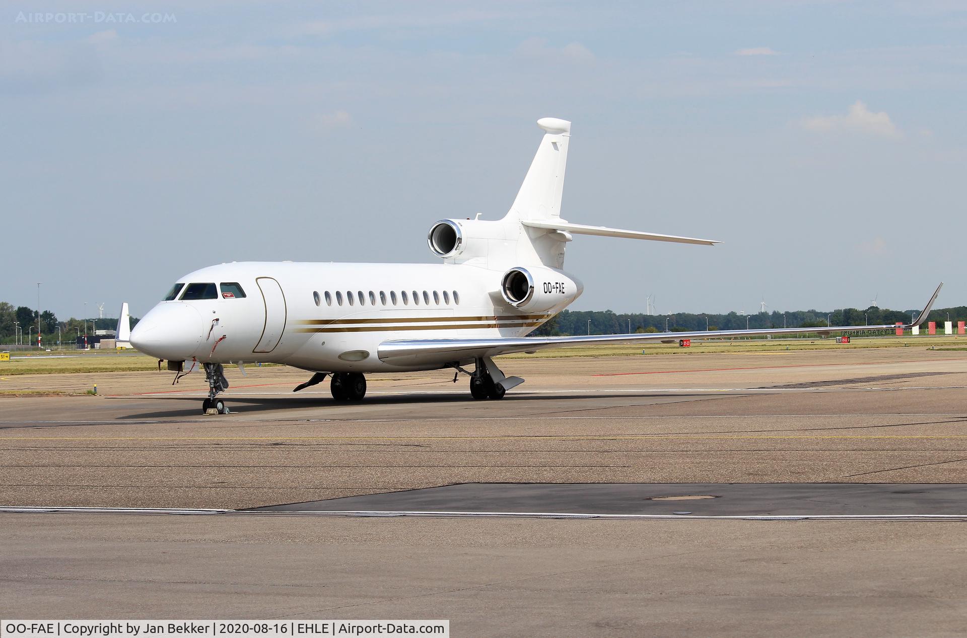 OO-FAE, 2009 Dassault Falcon 7X C/N 79, Lelystad Airport