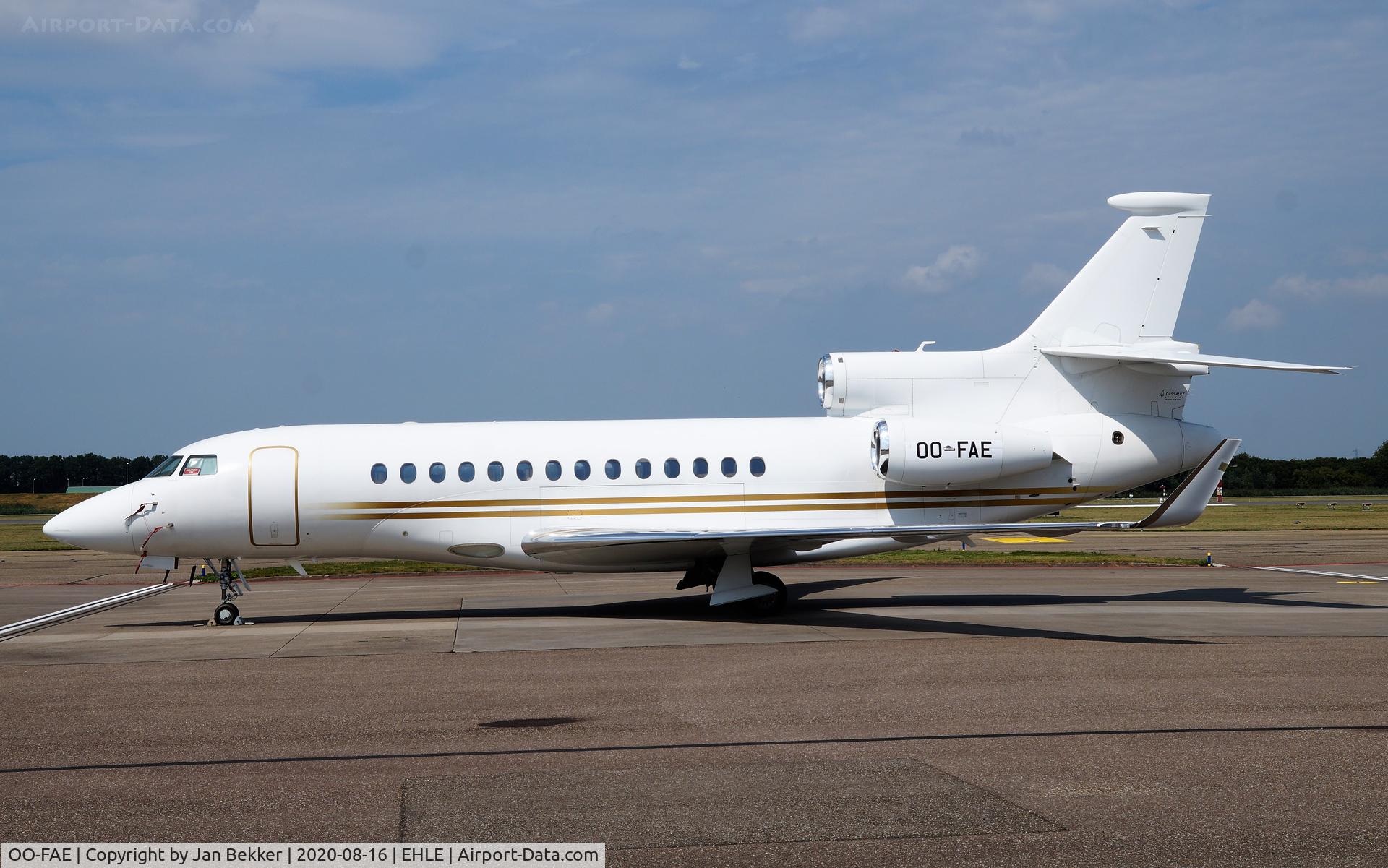 OO-FAE, 2009 Dassault Falcon 7X C/N 79, Lelystad Airport