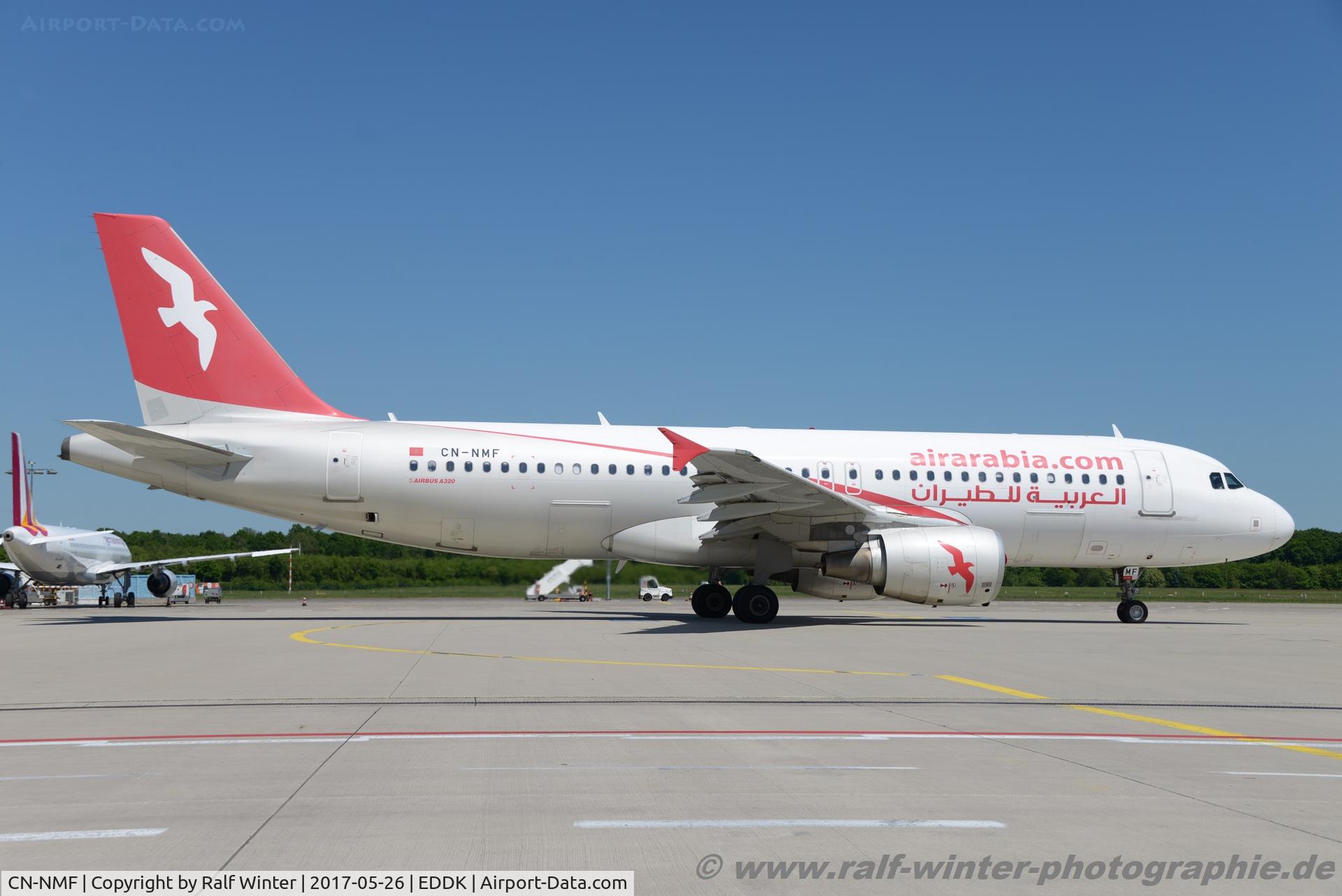 CN-NMF, 2010 Airbus A320-214 C/N 4539, Airbus A320-214 - 3O MAC Air Arabia Maroc - 4539 - CN-NMF - 26.05.2017 - CGN