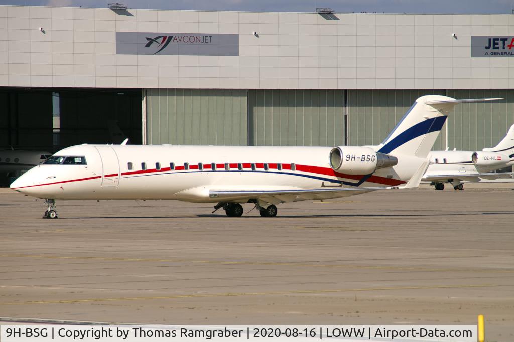 9H-BSG, 2007 Bombardier Challenger 850 (CL-600-2B19) C/N 8071, Blue Square Aviation Bombardier Challenger 850