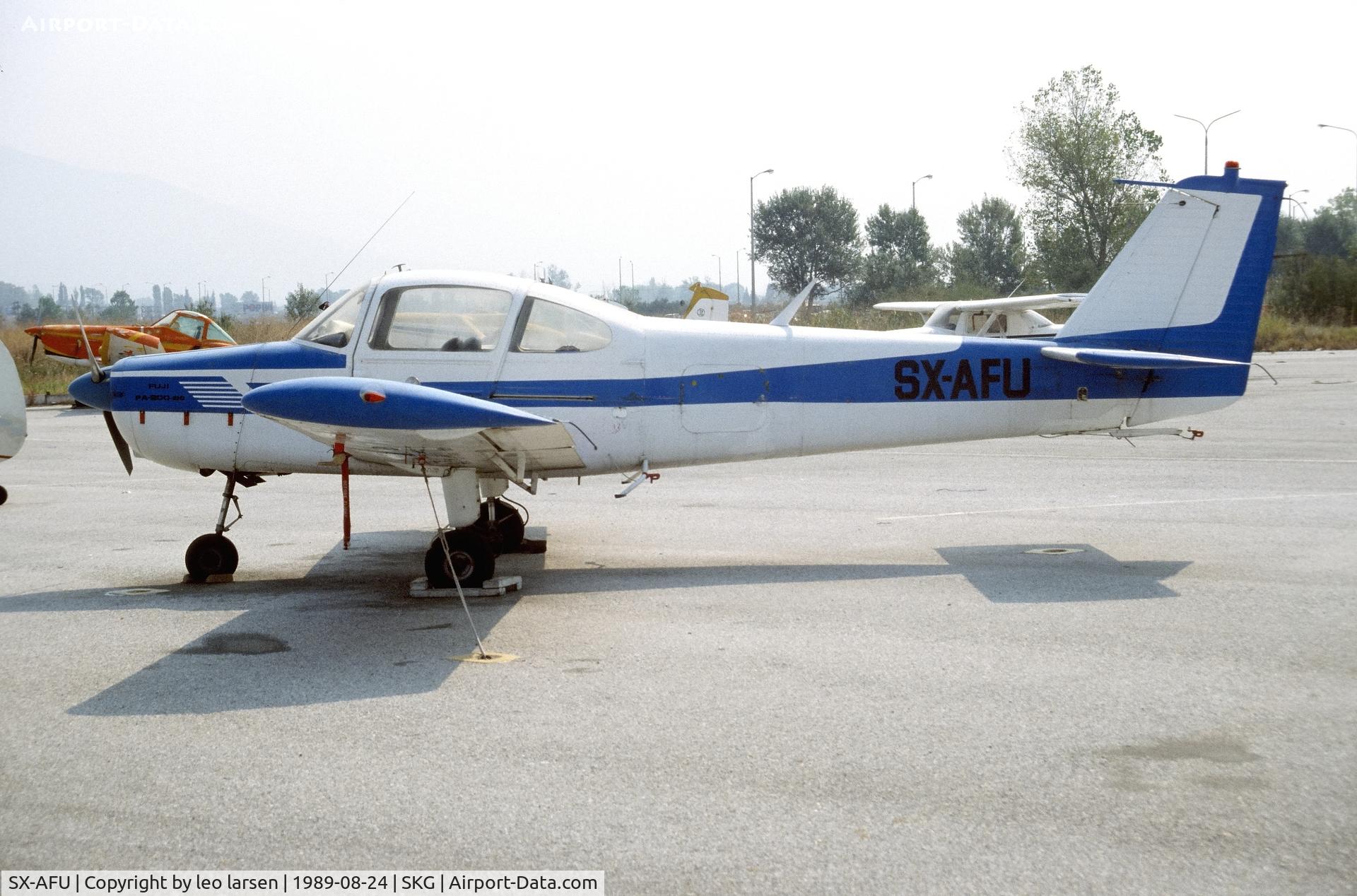 SX-AFU, Fuji FA-200-180 Aero Subaru Aero Subaru C/N 187, Thessaloniki 24.8.1989