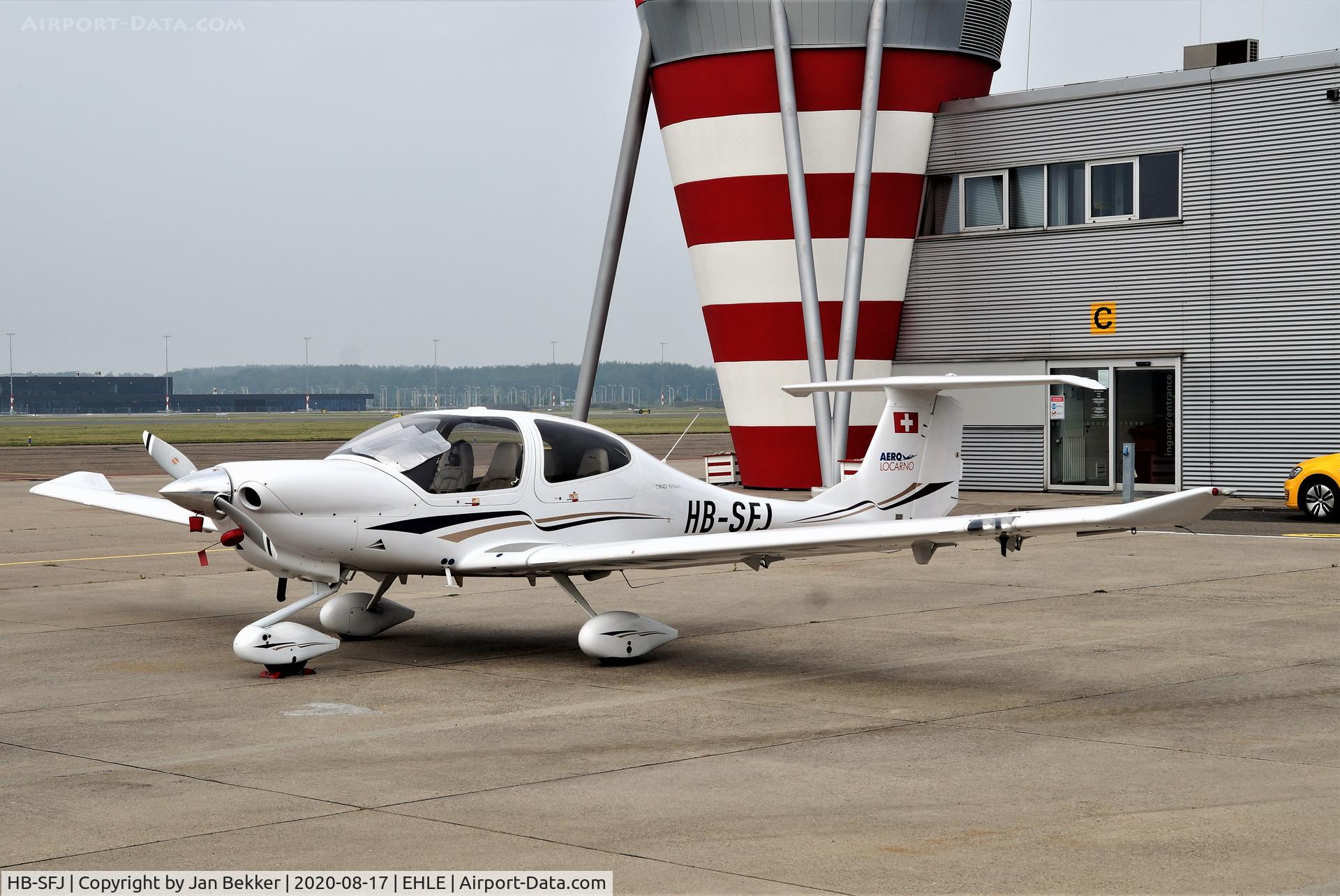 HB-SFJ, 2005 Diamond DA-40 Diamond Star C/N 40.540, Lelystad Airport