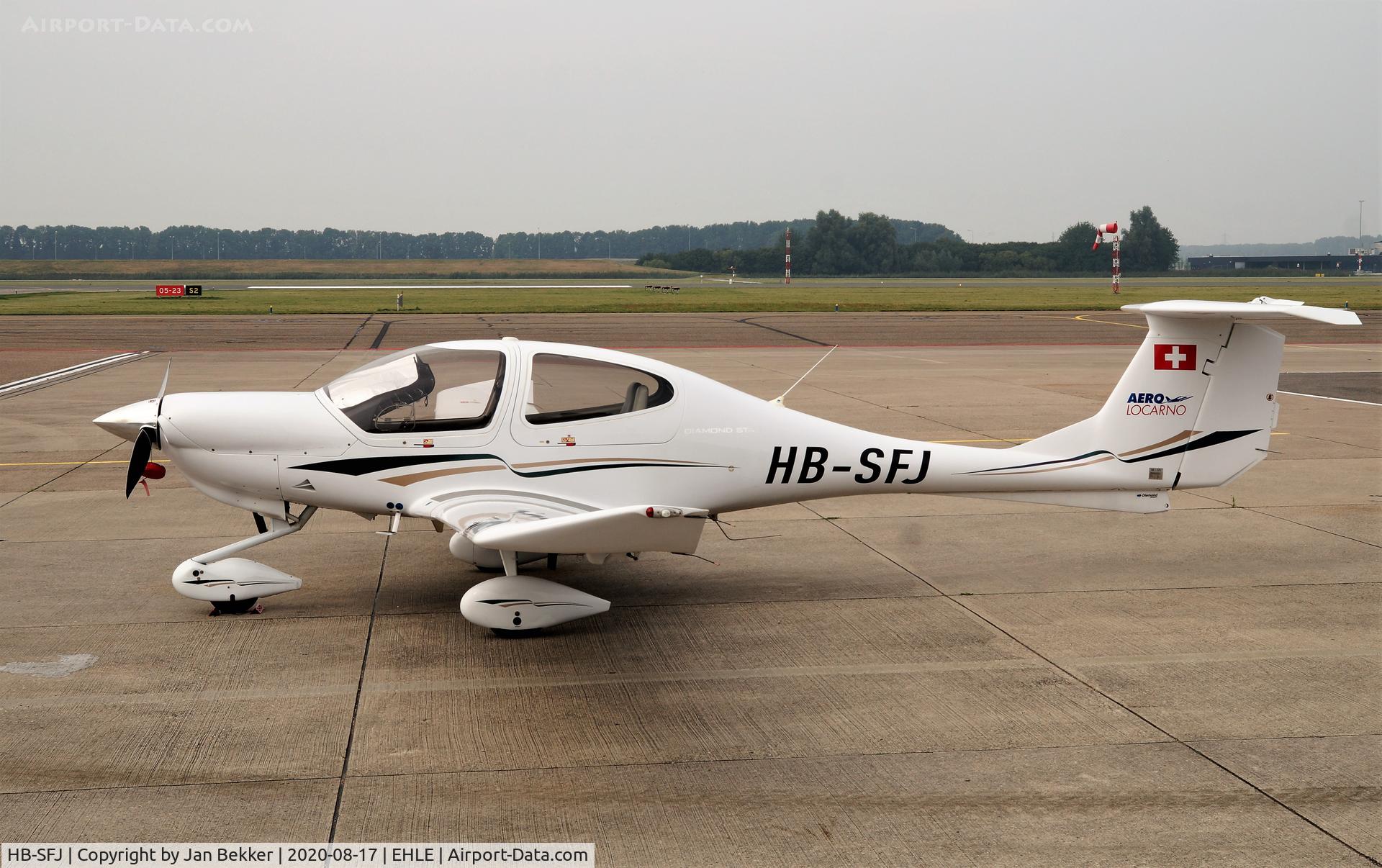 HB-SFJ, 2005 Diamond DA-40 Diamond Star C/N 40.540, Lelystad Airport