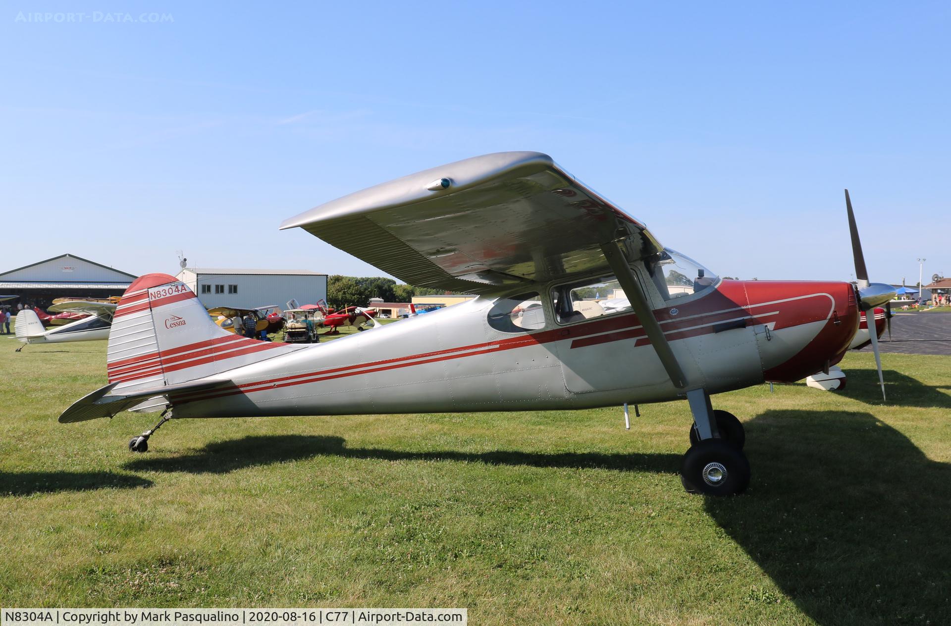 N8304A, Cessna 170B C/N 25156, Cessna 170B