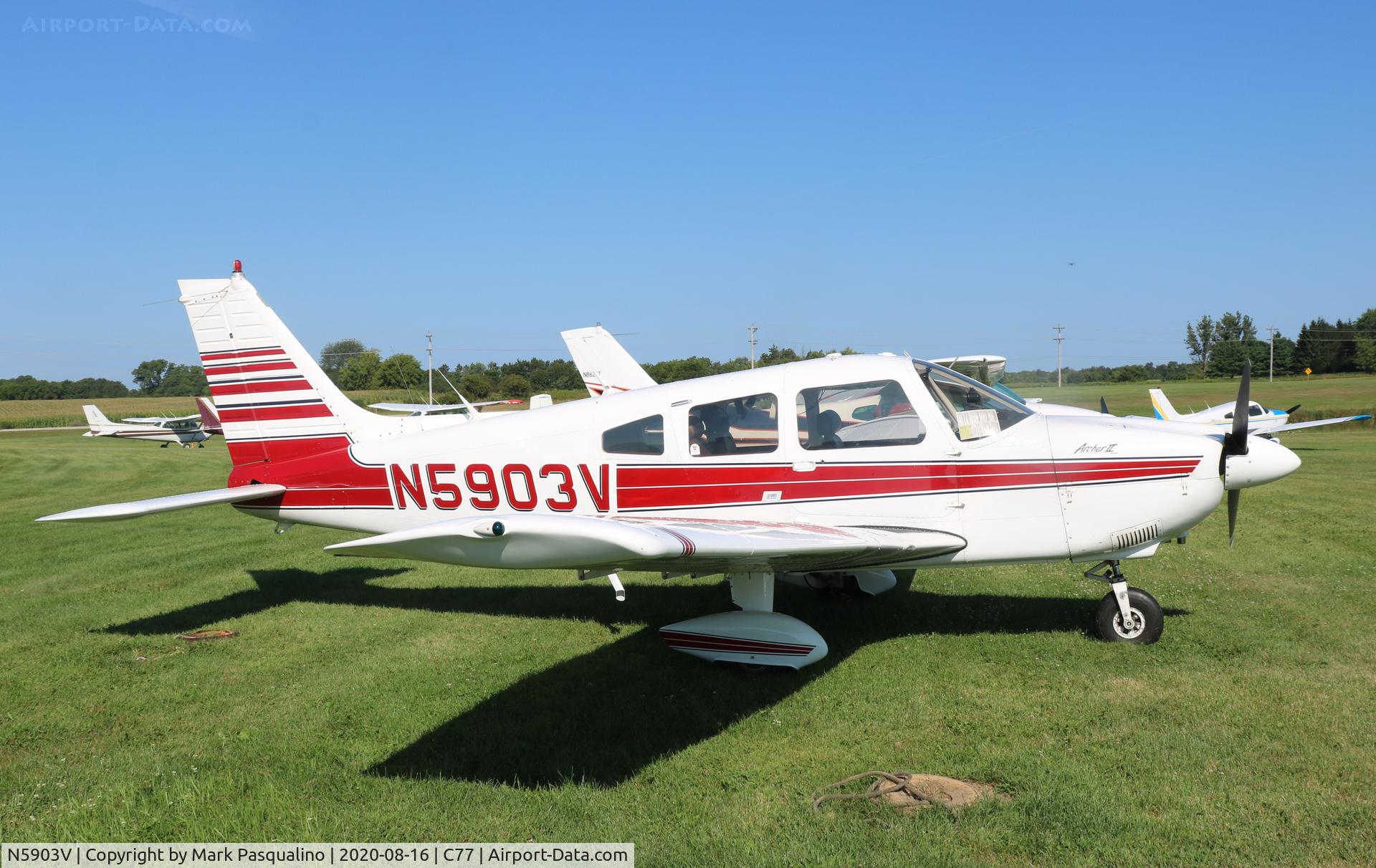 N5903V, 1977 Piper PA-28-181 C/N 28-7790511, Piper PA-28-181