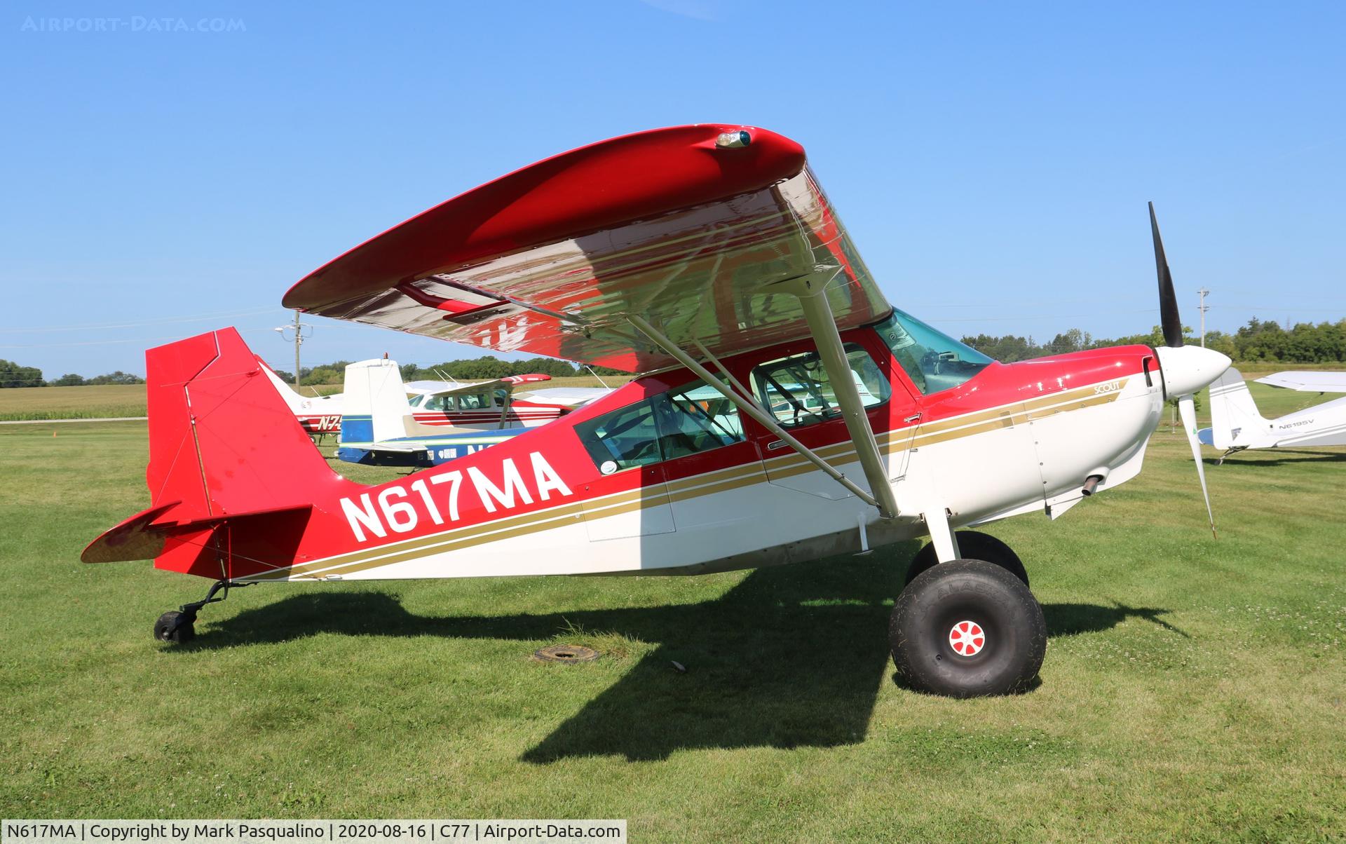 N617MA, 2003 American Champion 8GCBC Scout C/N 444-2003, American Champion 8GCBC