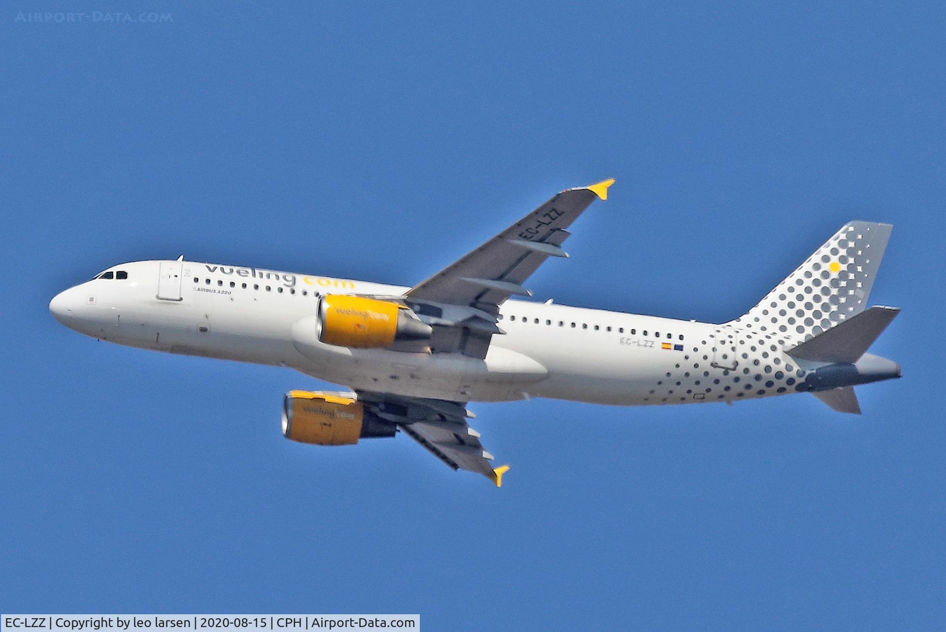EC-LZZ, 2005 Airbus A320-214 C/N 2620, Copenhagen 15.8.2020