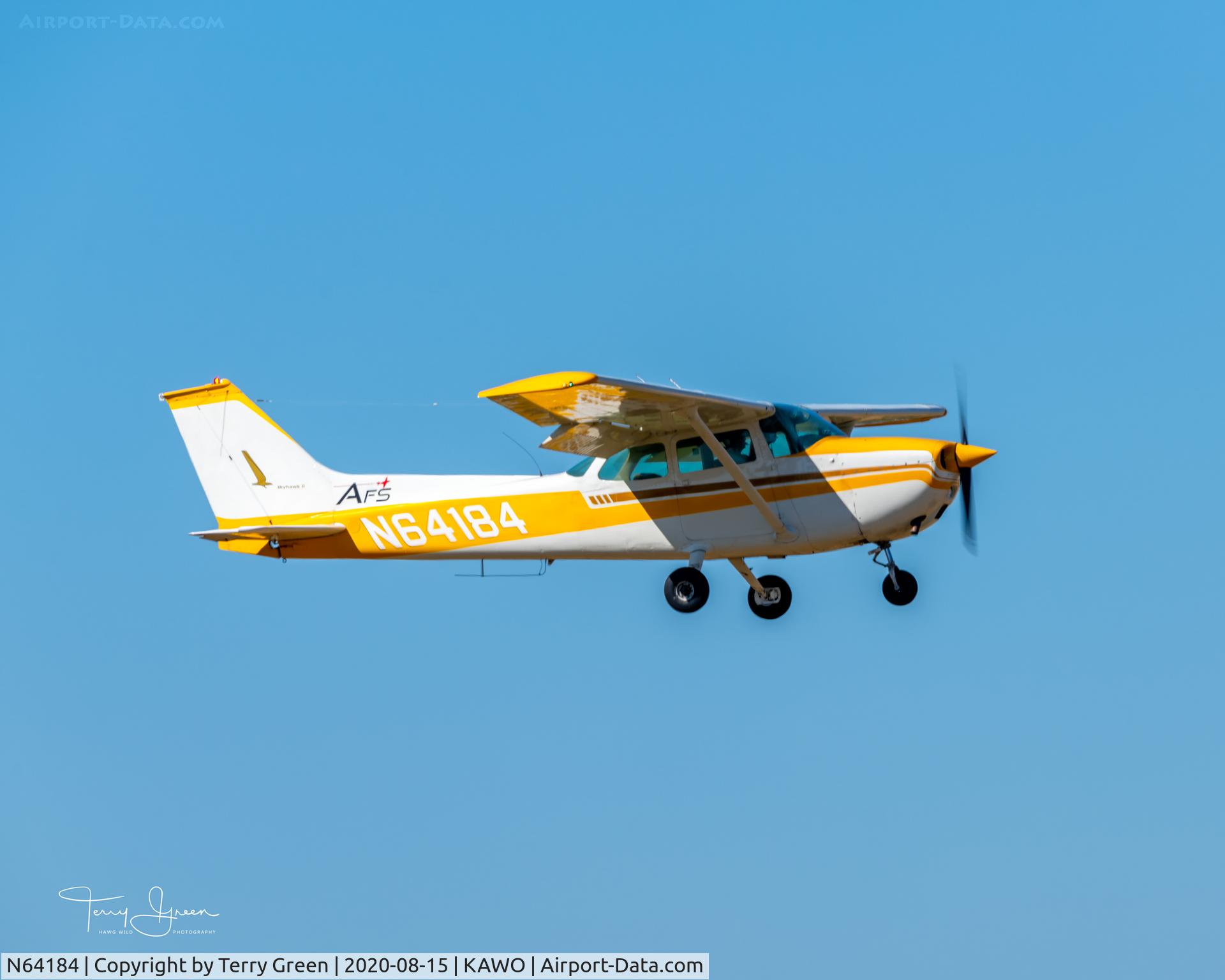 N64184, 1975 Cessna 172M C/N 17265071, KAWO