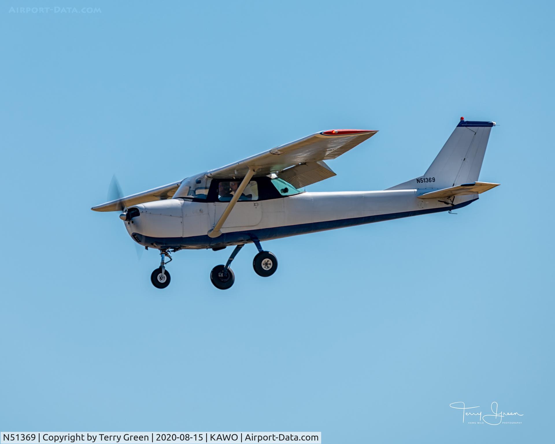 N51369, 1968 Cessna 150J C/N 15069956, KAWO