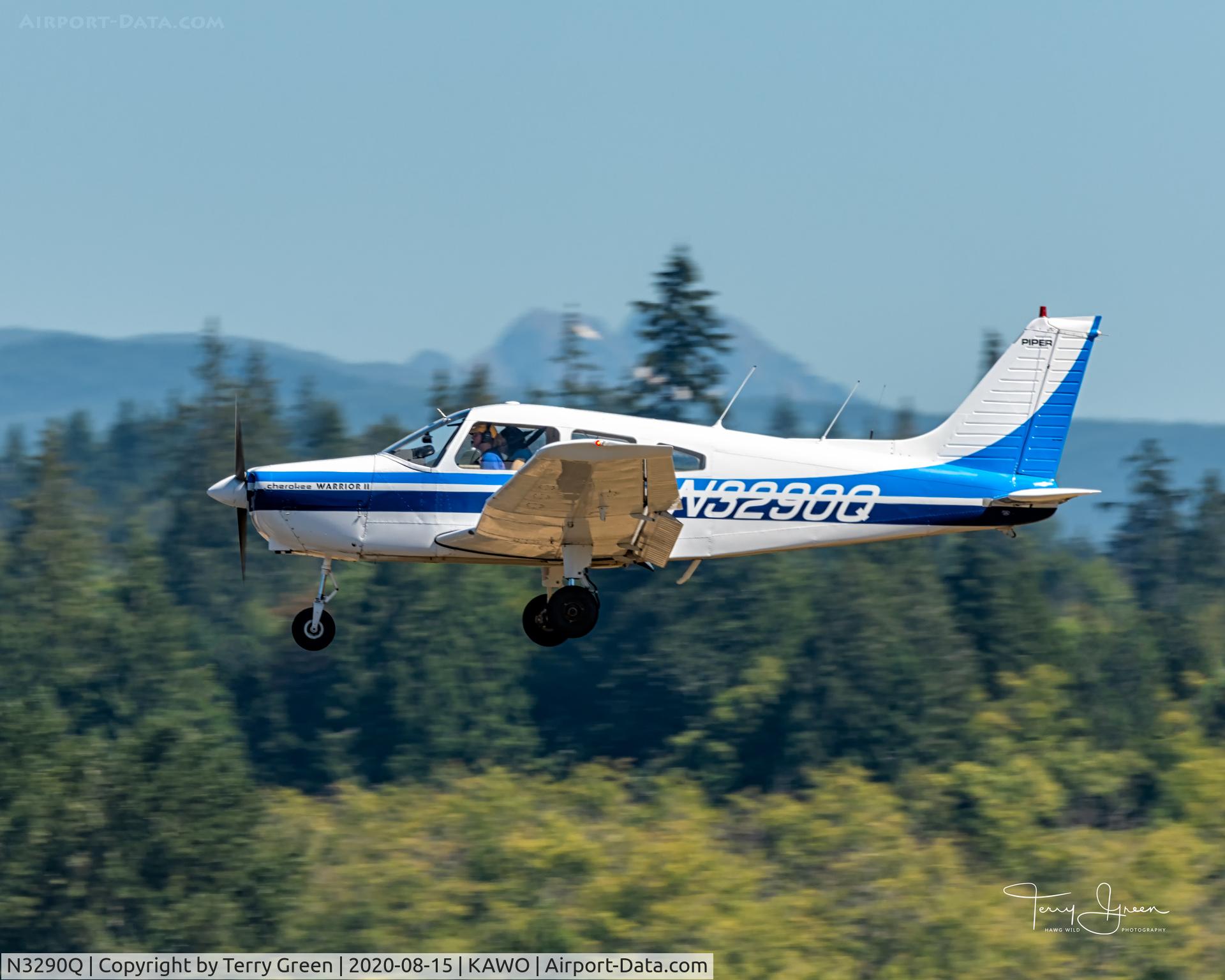 N3290Q, 1977 Piper PA-28-161 C/N 28-7716147, KAWO